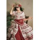 Miss Point Four-Season Orchard Short Sleeve and Sleeveless Tiered OP and Skirt(Reservation/2 Colours/Full Payment Without Shipping)